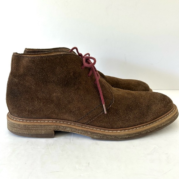 Nordstrom 1901 Suede Canyon Chukka Boot Desert Chocolate Brown  Academia Size 9 - Picture 3 of 13